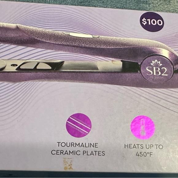 Sutra 1 inch Tourmaline Infused Ceramic Flat Iron - Picture 2 of 7